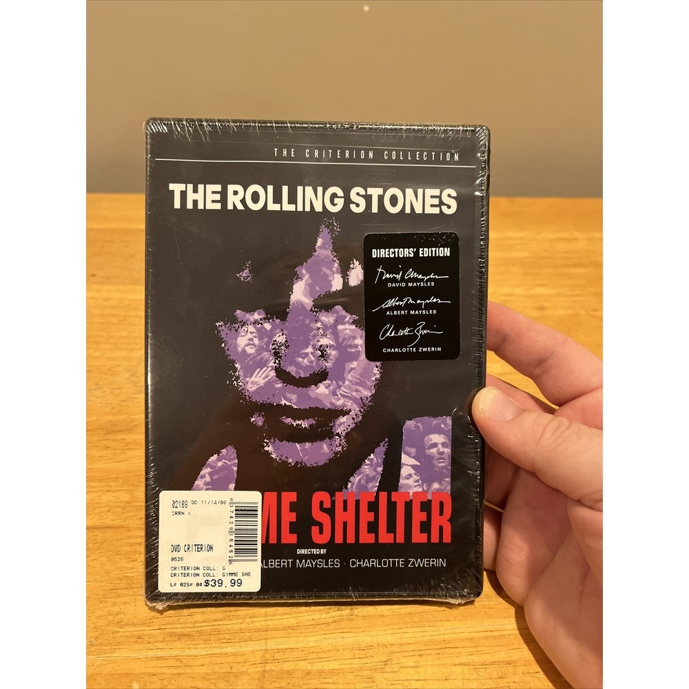 The Rolling Stones - Gimme Shelter - Criterion Collection, New DVDs Directors Ed